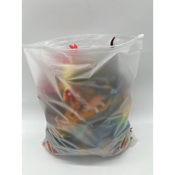 Bulk Lot Of Assorted Plastic Dinosaur Toys Figures 5.6 Lbs Mixed Colors & Sizes - Picture 3 of 6